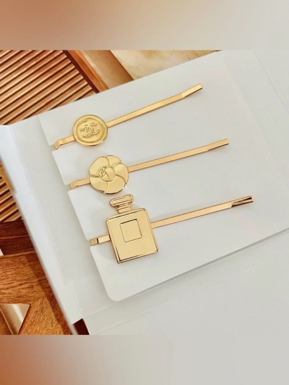 Authentic Chanel Hair‎ Pin Set Limited Edition